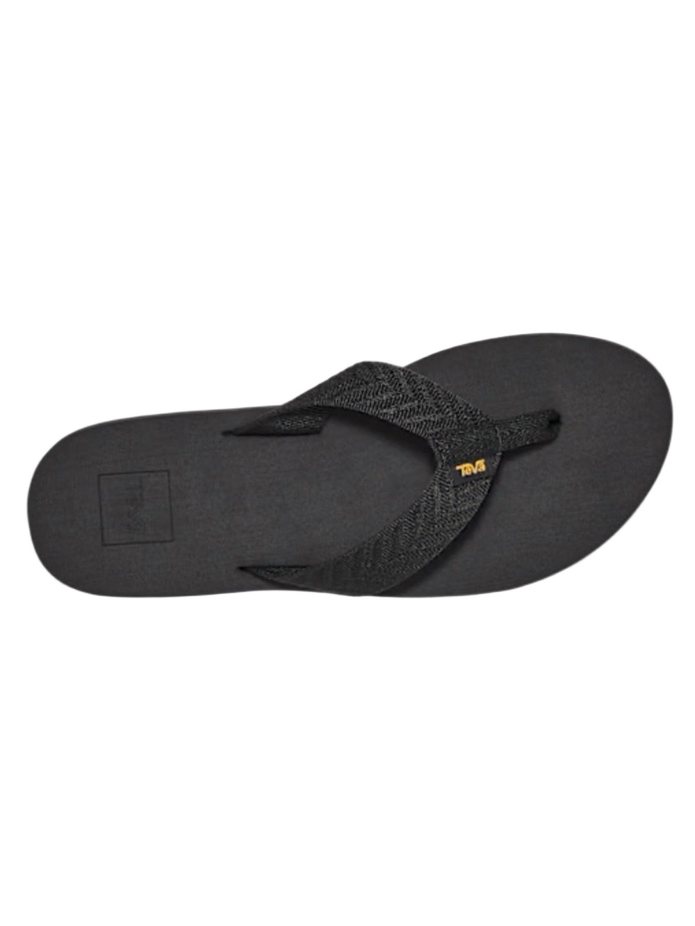 Teva black Mush II flip flops. Women’s size 10